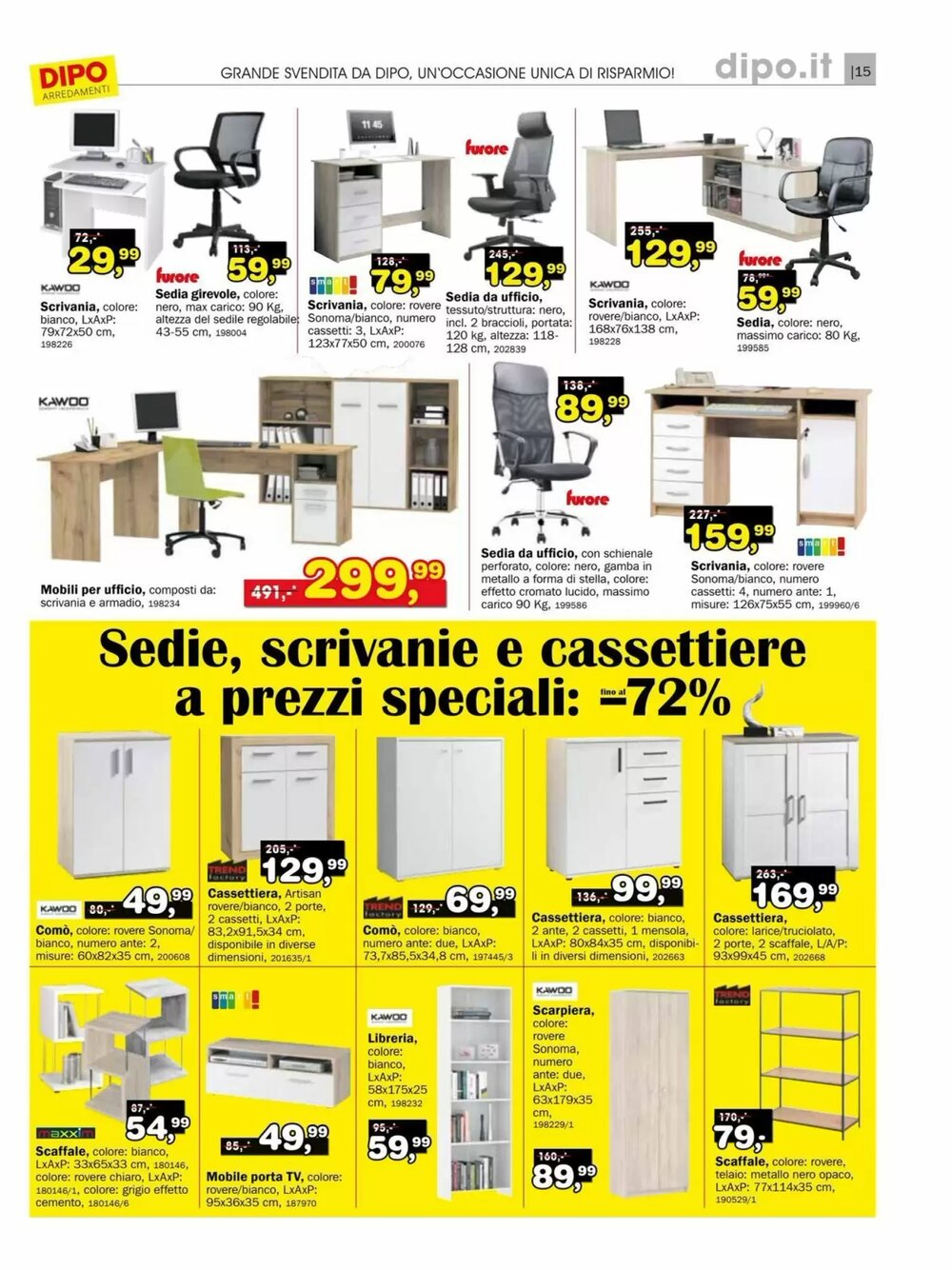 Volantino promozionale Dipo Arredamenti  valide dal 29/12/2025 - Pagina 15.