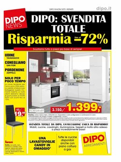 Volantino promozionale Dipo Arredamenti  valide dal 29/12/2025