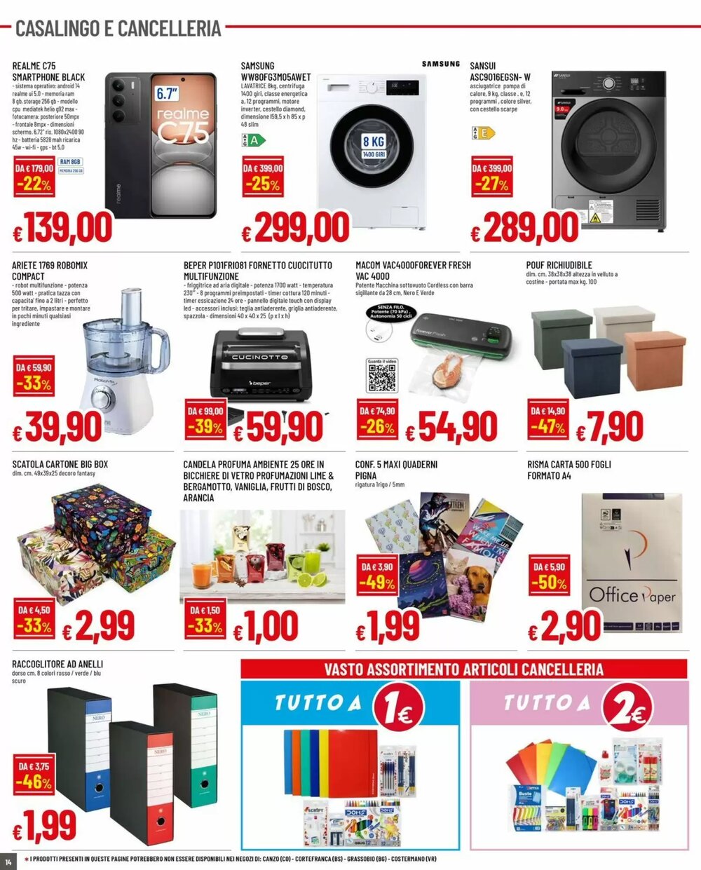 Volantino promozionale A&o  valide dal 29/12/2025 - Pagina 14.