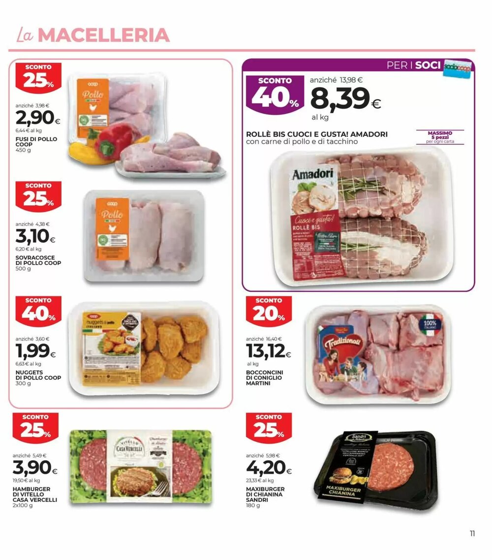 Volantino promozionale Coop  valide dal 29/12/2025 - Pagina 11.