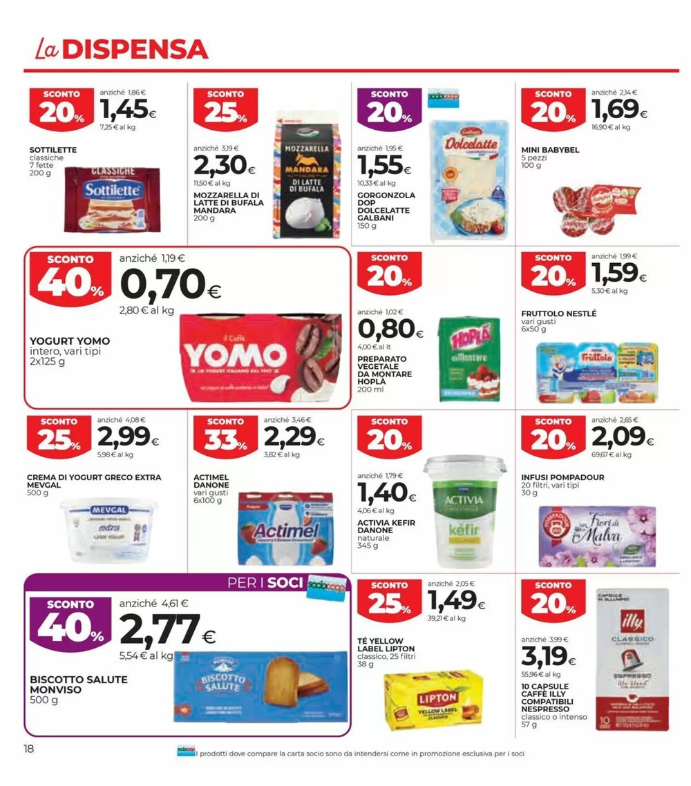 Volantino promozionale Coop  valide dal 29/12/2025 - Pagina 18.