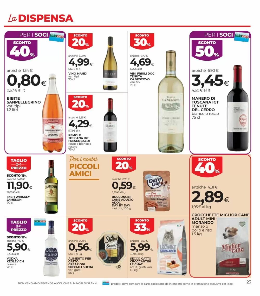 Volantino promozionale Coop  valide dal 29/12/2025 - Pagina 23.