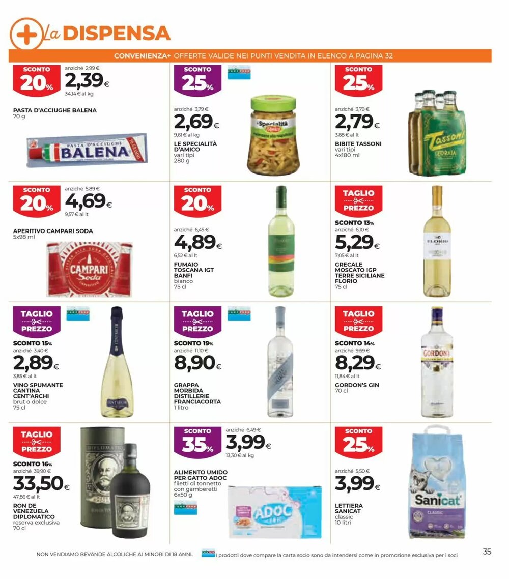 Volantino promozionale Coop  valide dal 29/12/2025 - Pagina 35.