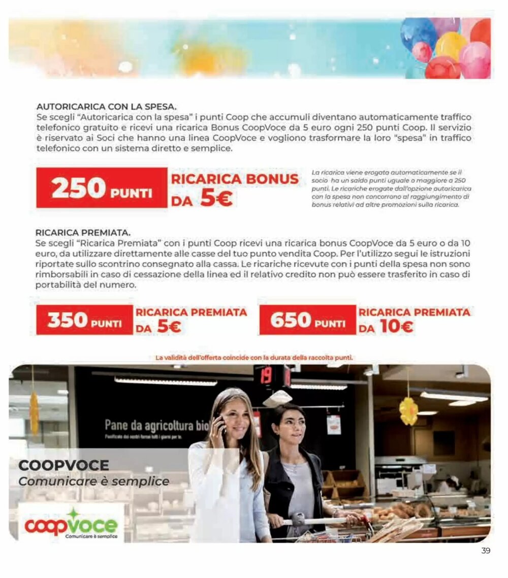 Volantino promozionale Coop  valide dal 29/12/2025 - Pagina 39.
