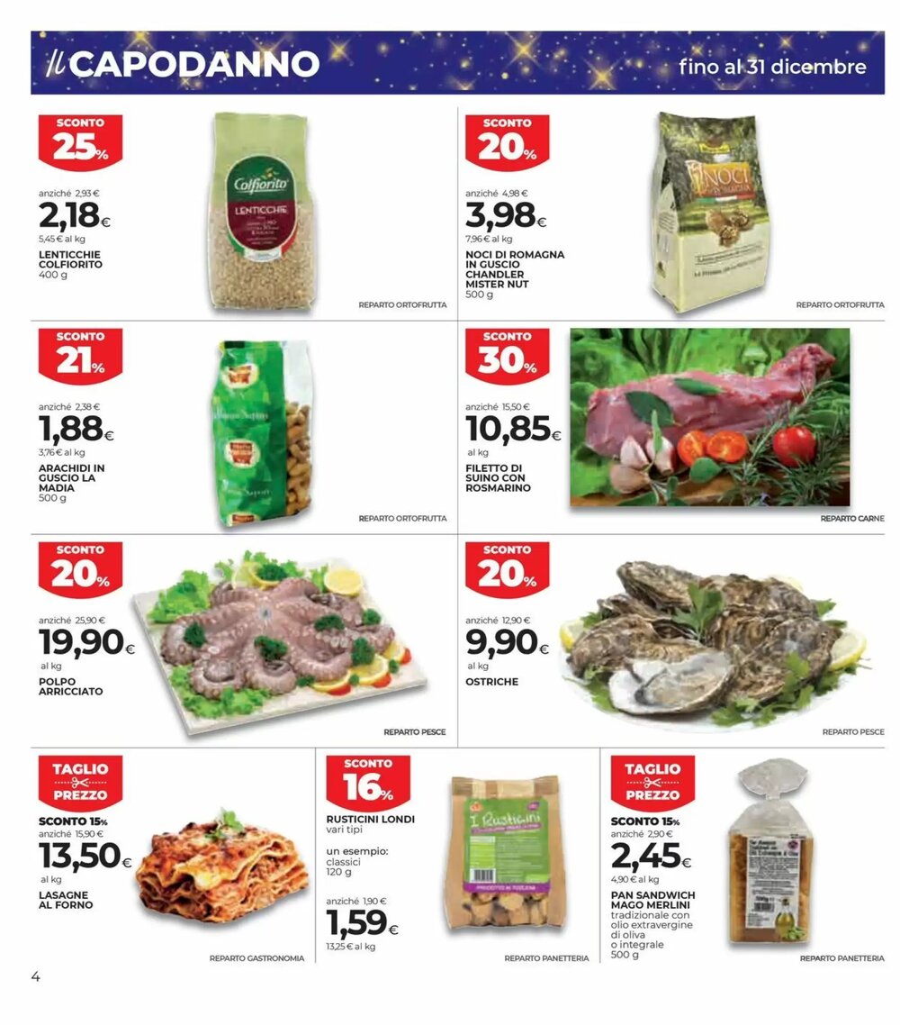 Volantino promozionale Coop  valide dal 29/12/2025 - Pagina 4.