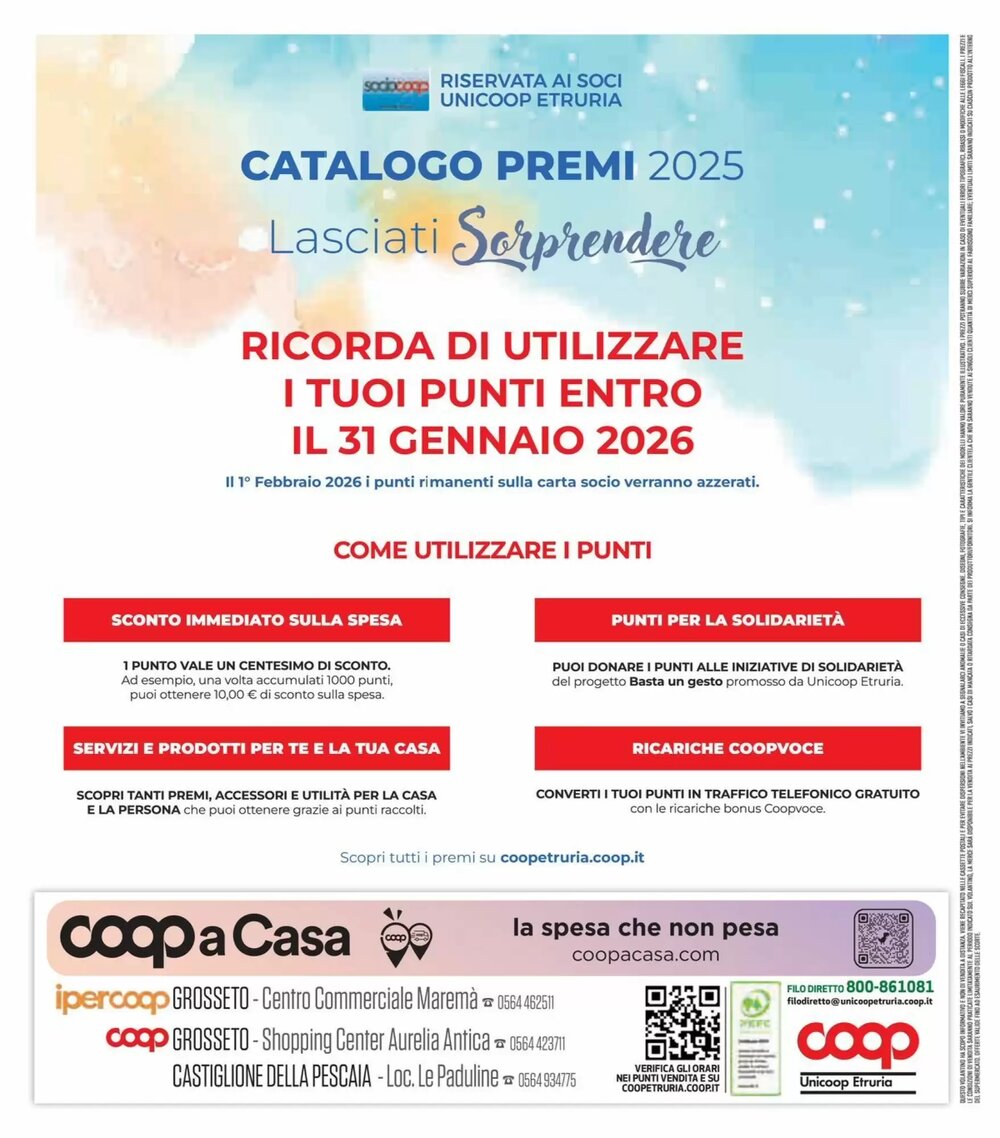 Volantino promozionale Coop  valide dal 29/12/2025 - Pagina 40.