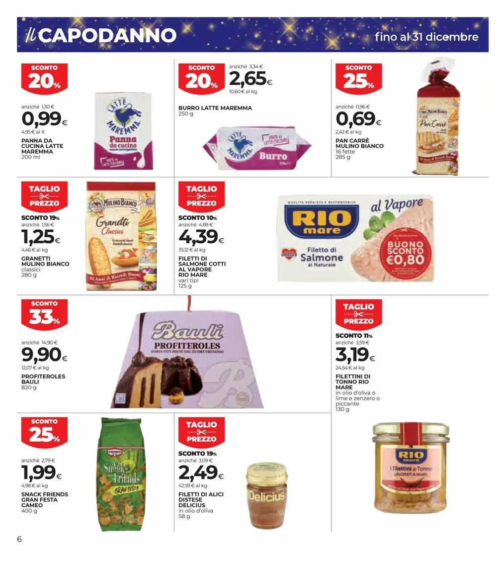 Volantino promozionale Coop  valide dal 29/12/2025 - Pagina 6.