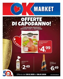Volantino promozionale Ok Market  valide dal 29/12/2025