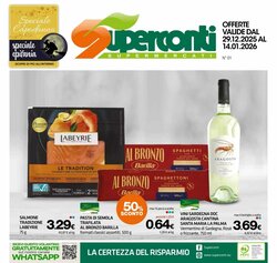 Volantino promozionale Superconti  valide dal 29/12/2025 - Pagina 1.
