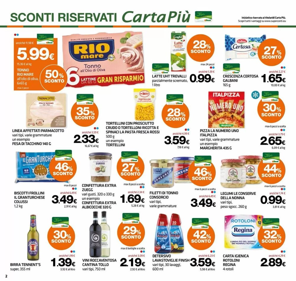 Volantino promozionale Superconti  valide dal 29/12/2025 - Pagina 2.