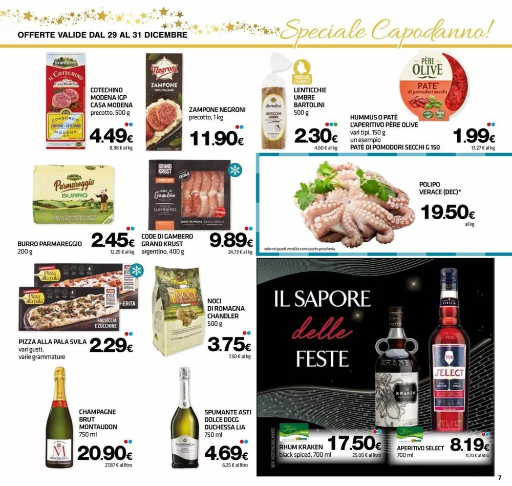 Volantino promozionale Superconti  valide dal 29/12/2025 - Pagina 7.