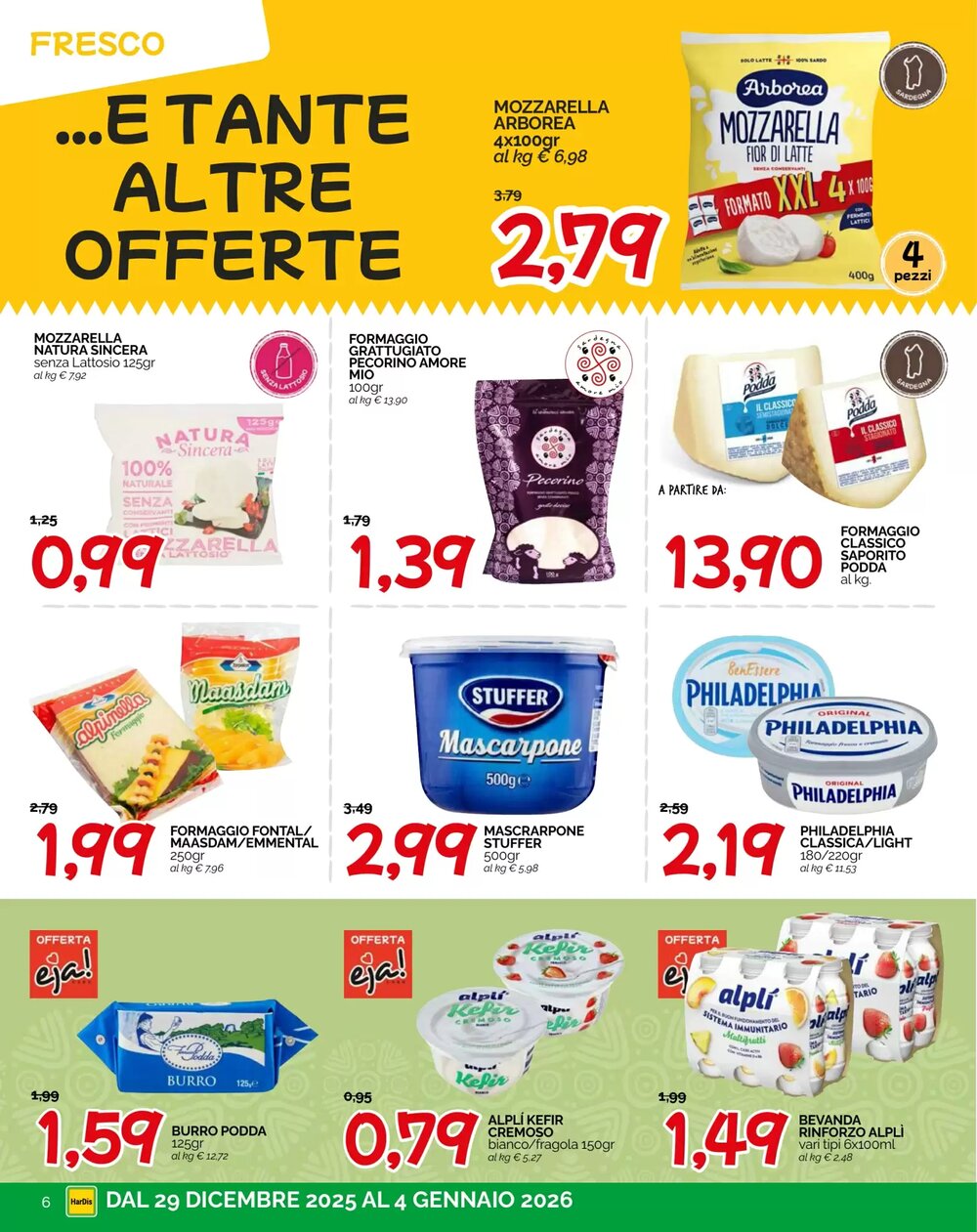 Volantino promozionale Hardis  valide dal 29/12/2025 - Pagina 6.