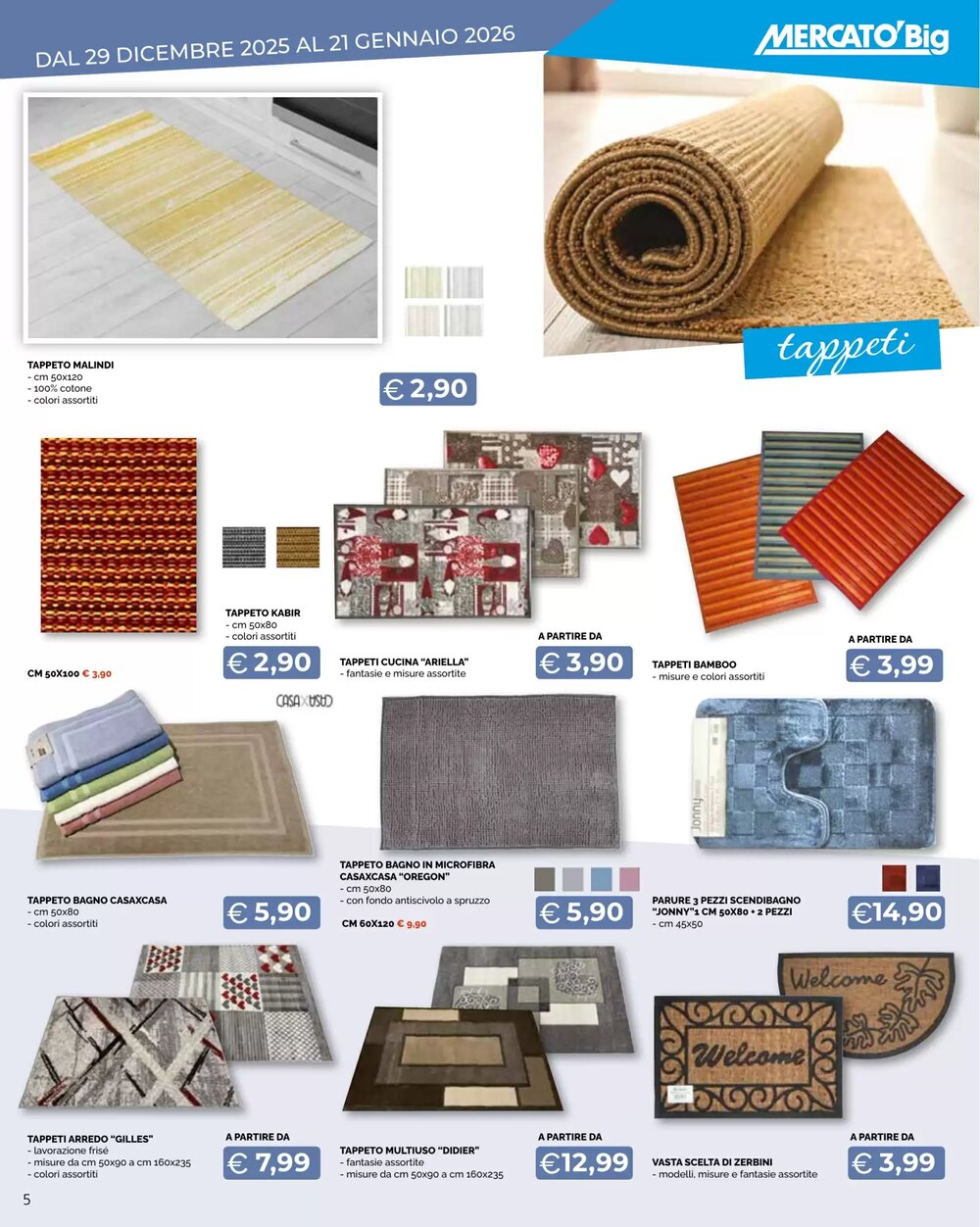 Volantino promozionale Mercatò Big  valide dal 29/12/2025 - Pagina 5.