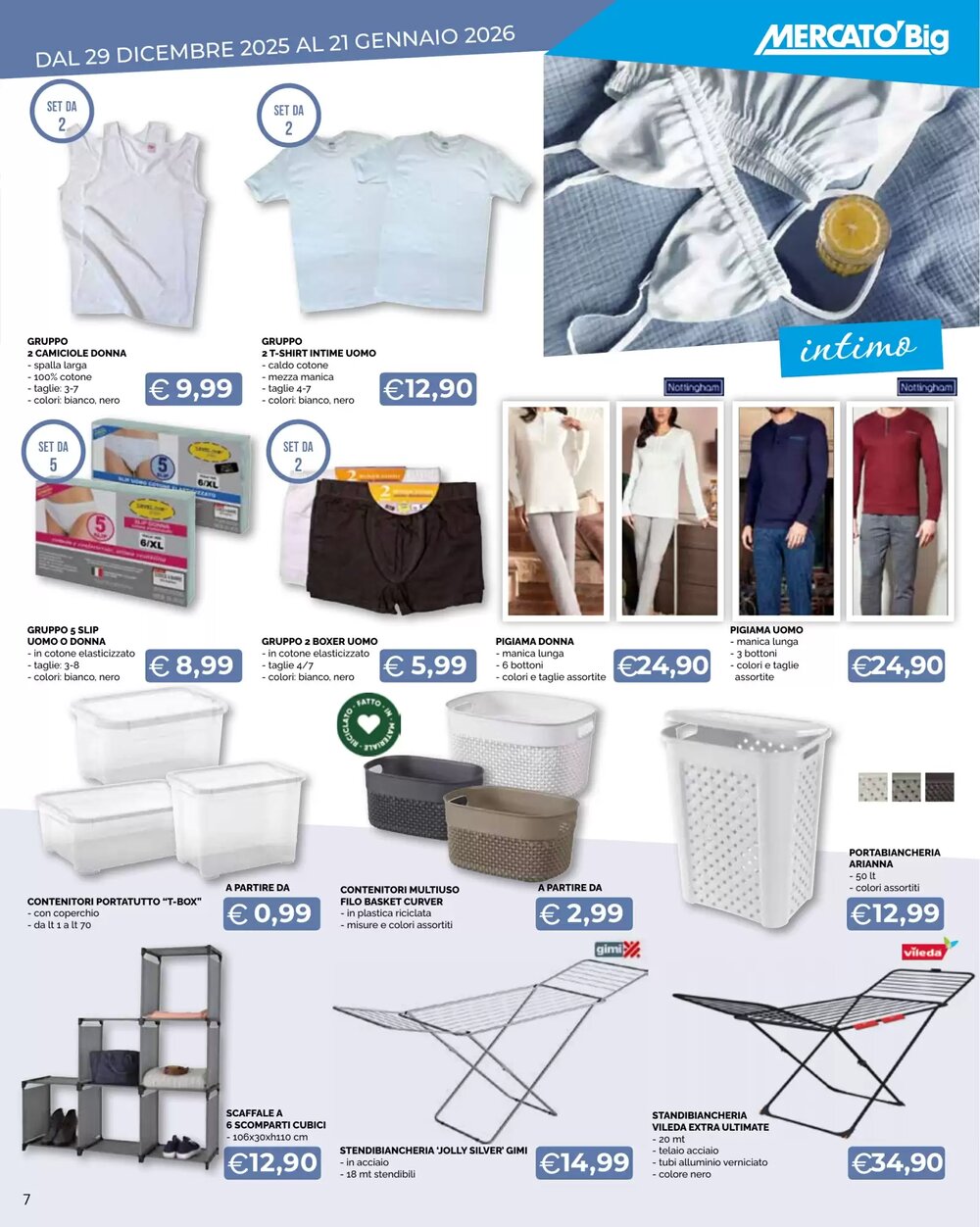 Volantino promozionale Mercatò Big  valide dal 29/12/2025 - Pagina 7.