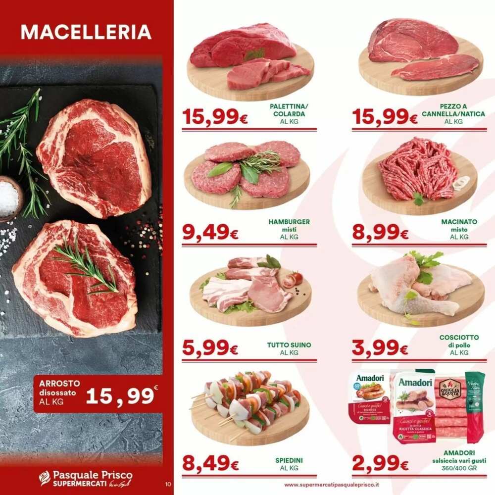 Volantino promozionale Supermercati Pasquale Prisco  valide dal 29/12/2025 - Pagina 10.