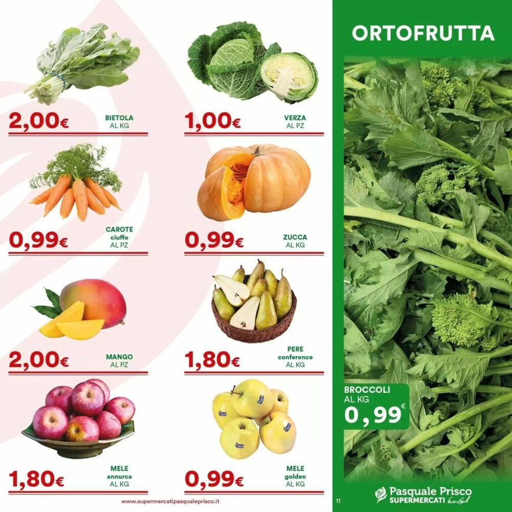 Volantino promozionale Supermercati Pasquale Prisco  valide dal 29/12/2025 - Pagina 11.
