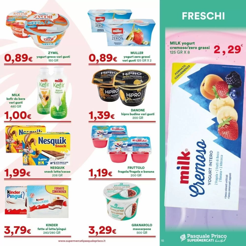Volantino promozionale Supermercati Pasquale Prisco  valide dal 29/12/2025 - Pagina 15.