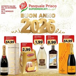 Volantino promozionale Supermercati Pasquale Prisco  valide dal 29/12/2025 - Pagina 1.