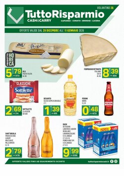 Volantino promozionale Tutto Risparmio Cash&Carry  valide dal 29/12/2025 - Pagina 1.