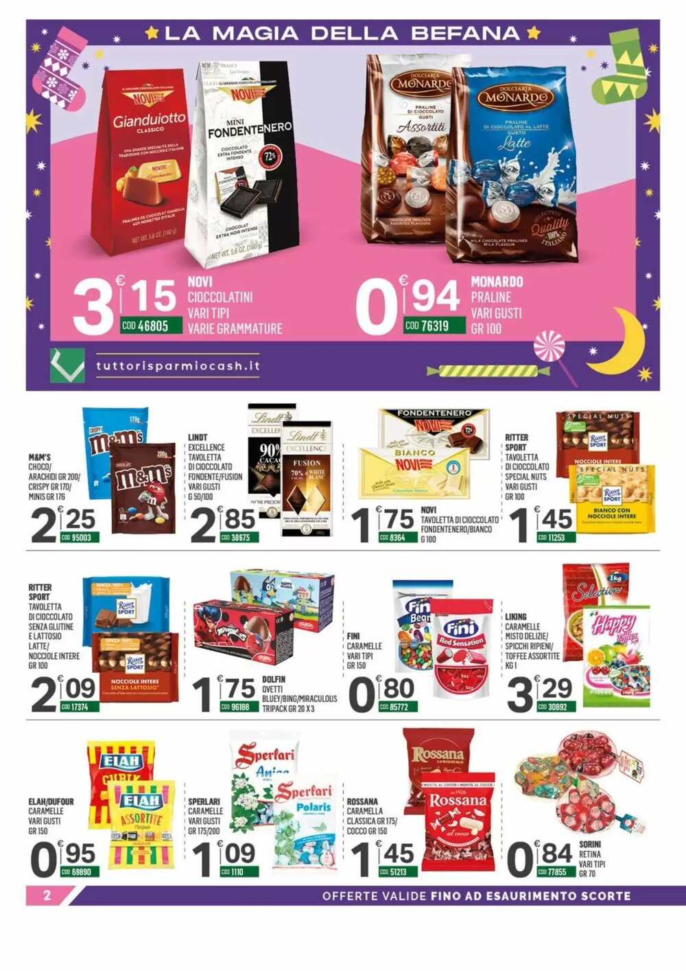 Volantino promozionale Tutto Risparmio Cash&Carry  valide dal 29/12/2025 - Pagina 2.