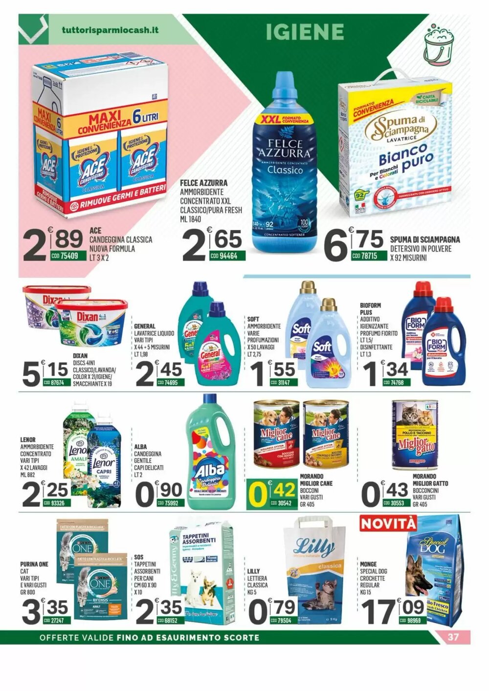 Volantino promozionale Tutto Risparmio Cash&Carry  valide dal 29/12/2025 - Pagina 37.