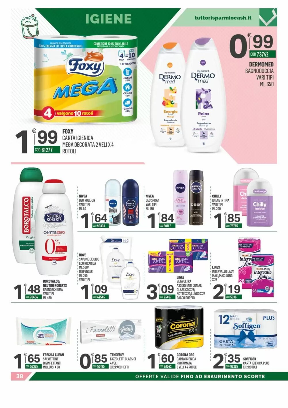 Volantino promozionale Tutto Risparmio Cash&Carry  valide dal 29/12/2025 - Pagina 38.