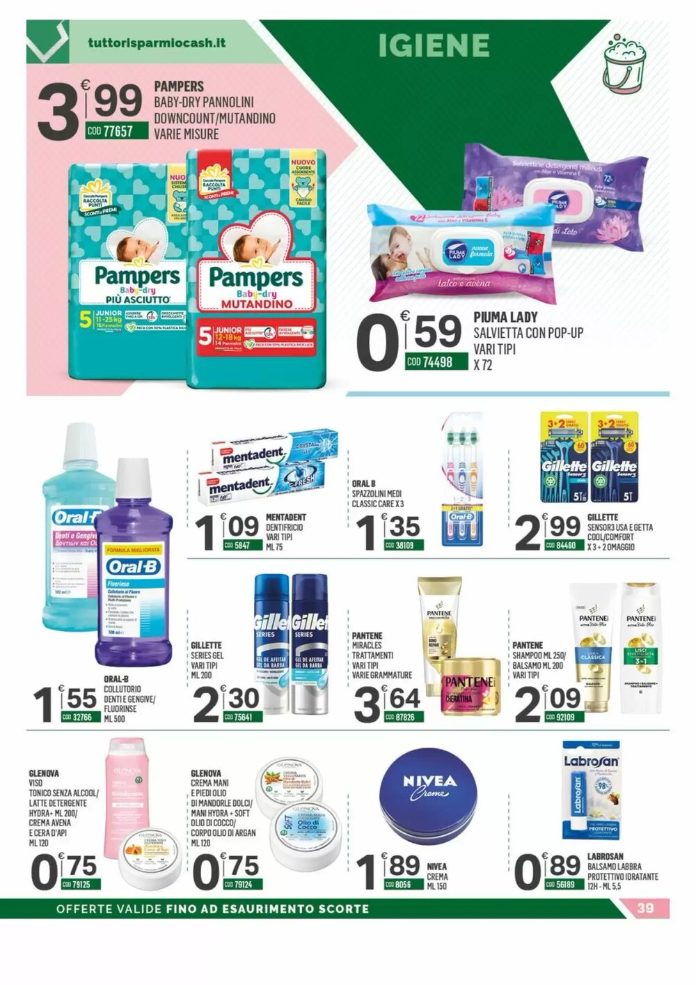 Volantino promozionale Tutto Risparmio Cash&Carry  valide dal 29/12/2025 - Pagina 39.