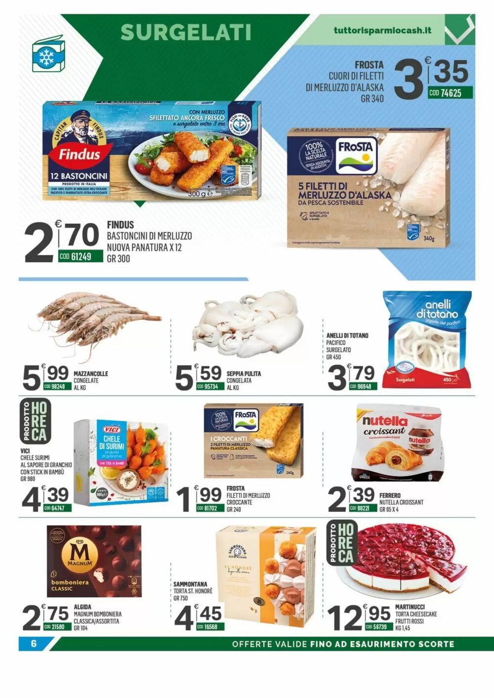 Volantino promozionale Tutto Risparmio Cash&Carry  valide dal 29/12/2025 - Pagina 6.