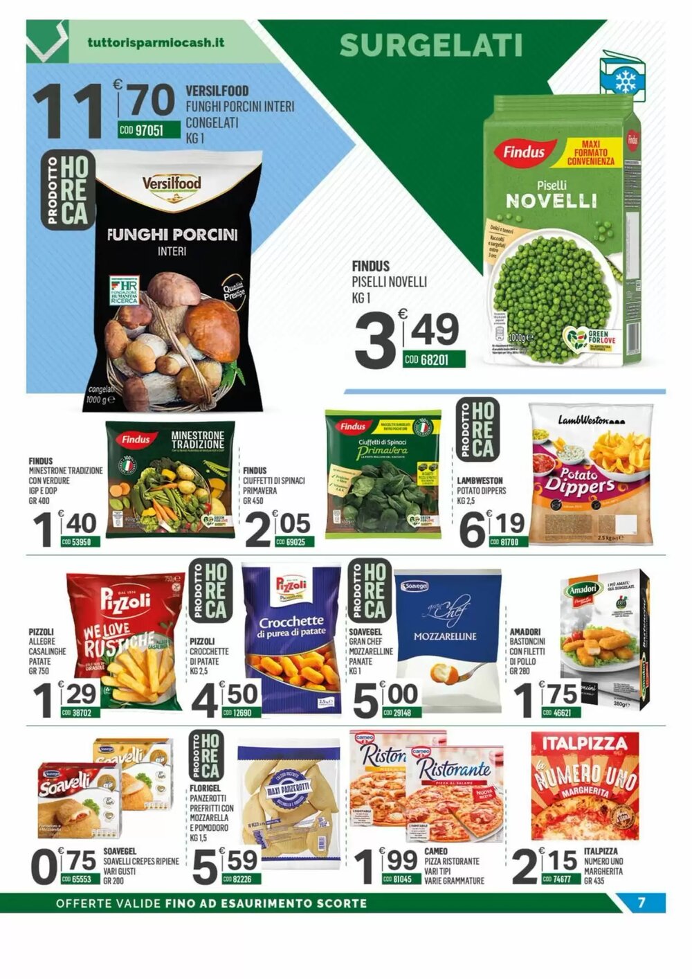 Volantino promozionale Tutto Risparmio Cash&Carry  valide dal 29/12/2025 - Pagina 7.