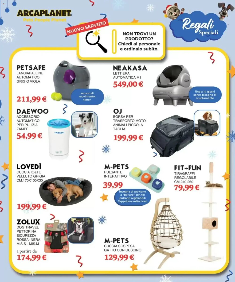 Volantino promozionale Arcaplanet  valide dal 29/12/2025 - Pagina 15.