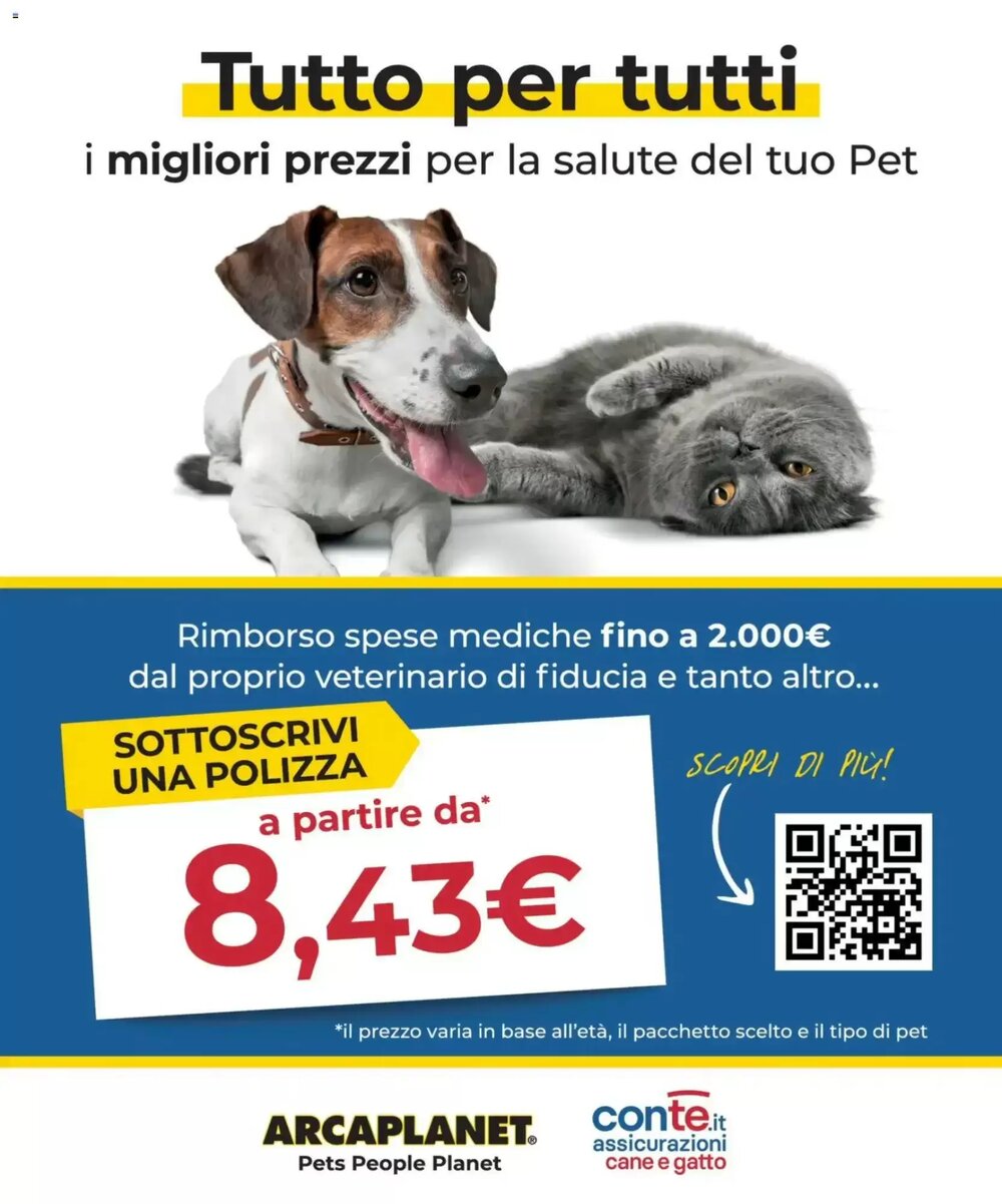 Volantino promozionale Arcaplanet  valide dal 29/12/2025 - Pagina 25.