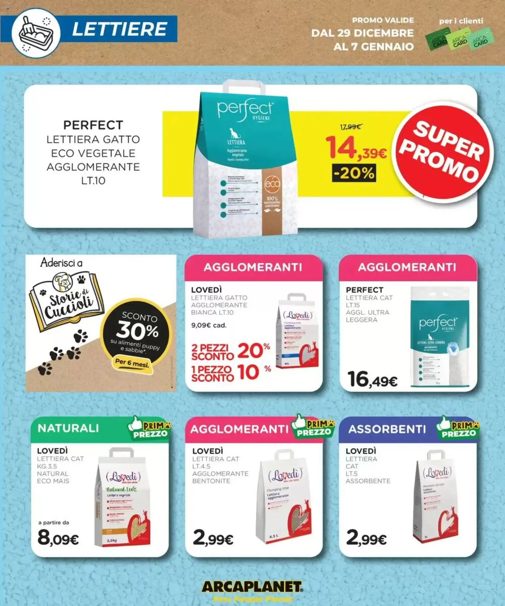 Volantino promozionale Arcaplanet  valide dal 29/12/2025 - Pagina 4.