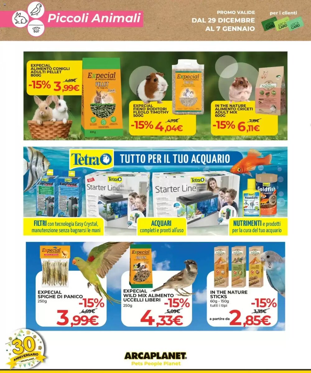 Volantino promozionale Arcaplanet  valide dal 29/12/2025 - Pagina 6.