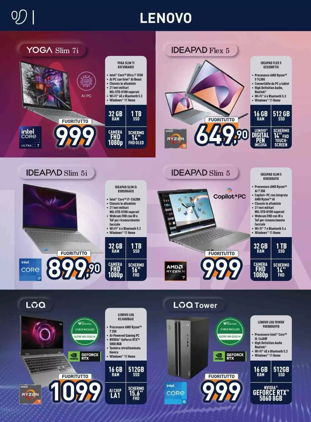 Volantino promozionale Unieuro  valide dal 29/12/2025 - Pagina 12.