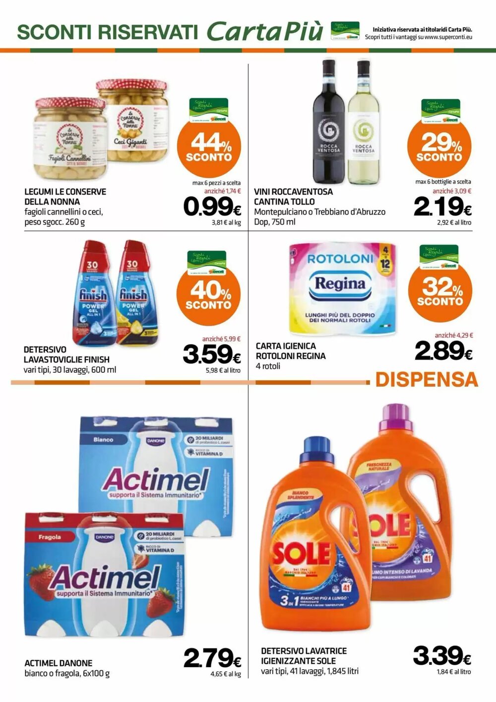 Volantino promozionale Superconti  valide dal 29/12/2025 - Pagina 3.