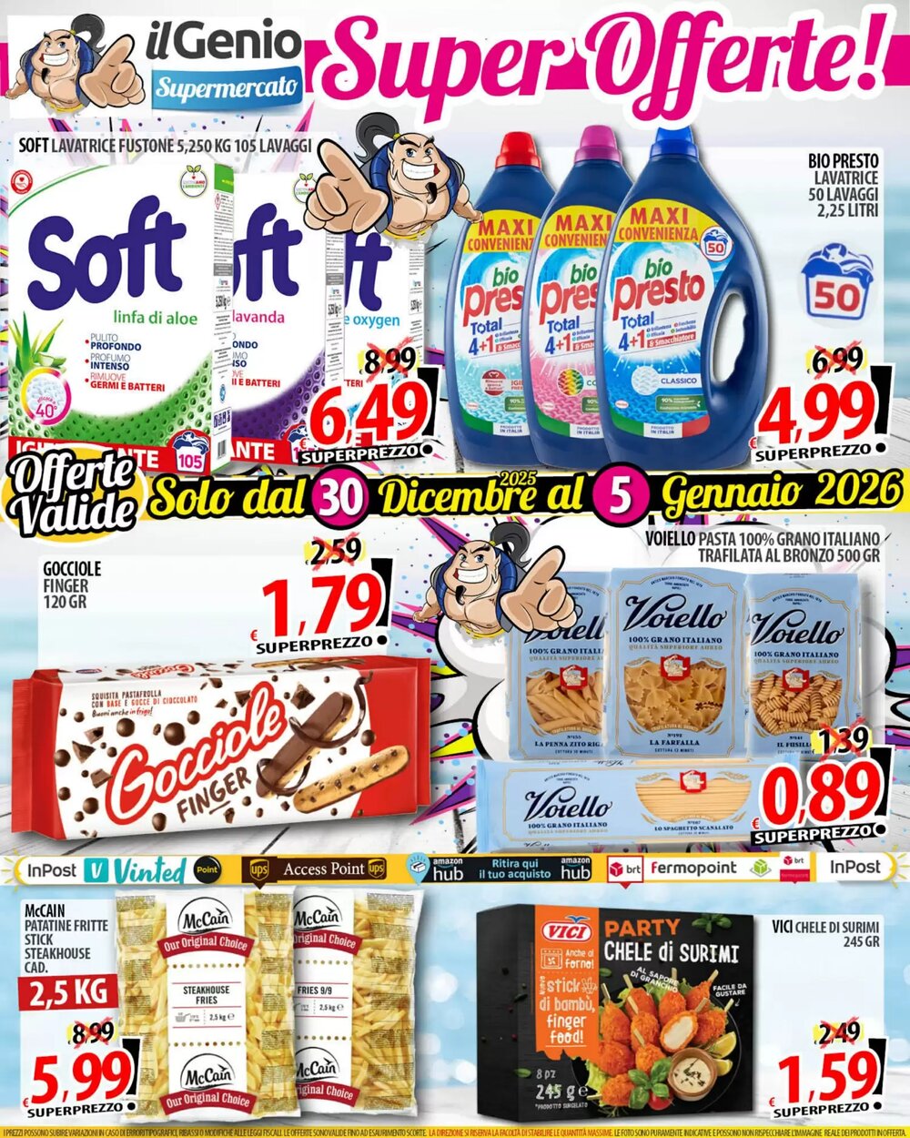 Volantino promozionale Il Genio Supermercato  valide dal 29/12/2025 - Pagina 1.
