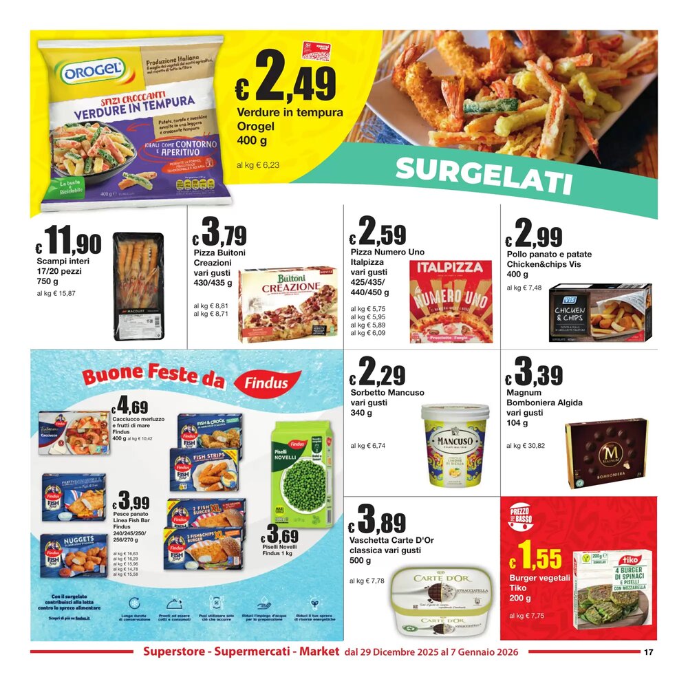 Volantino promozionale Sì con te  valide dal 29/12/2025 - Pagina 17.