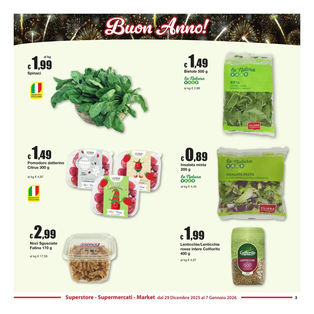 Volantino promozionale Sì con te  valide dal 29/12/2025 - Pagina 3.