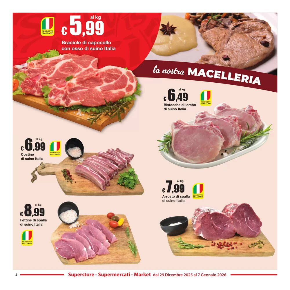 Volantino promozionale Sì con te  valide dal 29/12/2025 - Pagina 4.