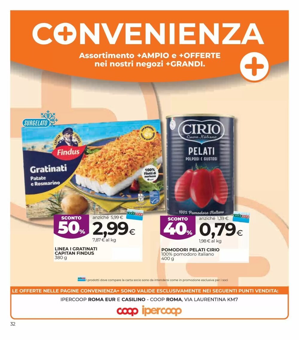 Volantino promozionale Ipercoop valide dal 29/12/2025 - Pagina 32.