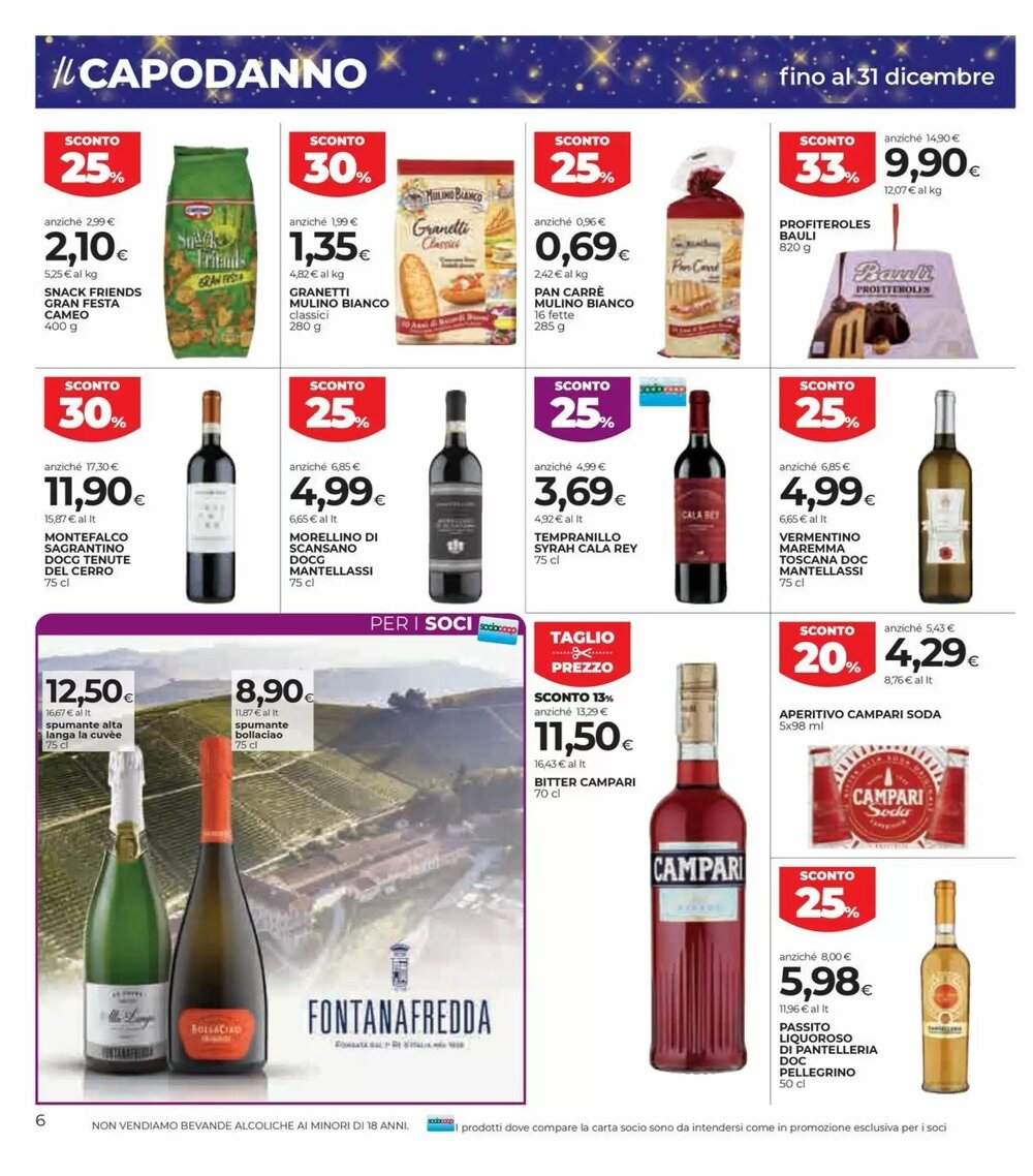 Volantino promozionale Ipercoop valide dal 29/12/2025 - Pagina 6.
