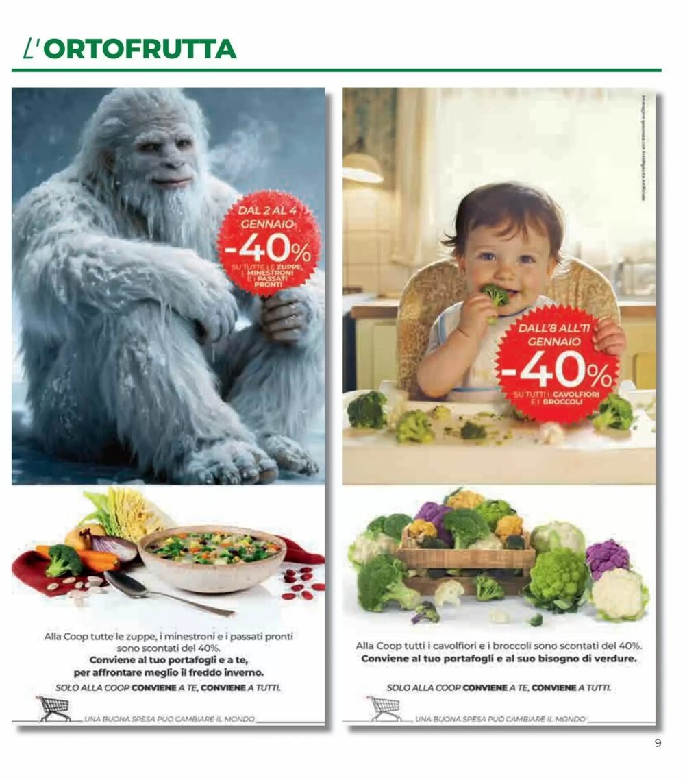 Volantino promozionale Ipercoop valide dal 29/12/2025 - Pagina 9.