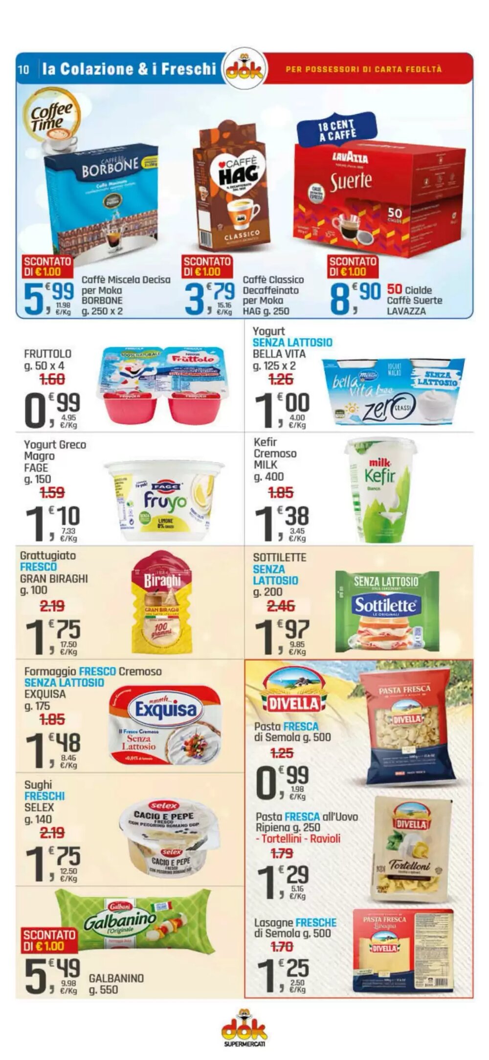 Volantino promozionale Supermercati Dok  valide dal 30/12/2025 - Pagina 10.