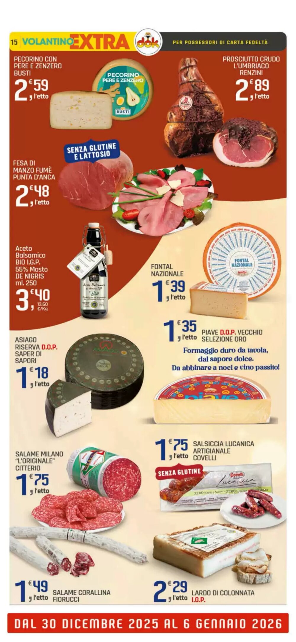 Volantino promozionale Supermercati Dok  valide dal 30/12/2025 - Pagina 15.