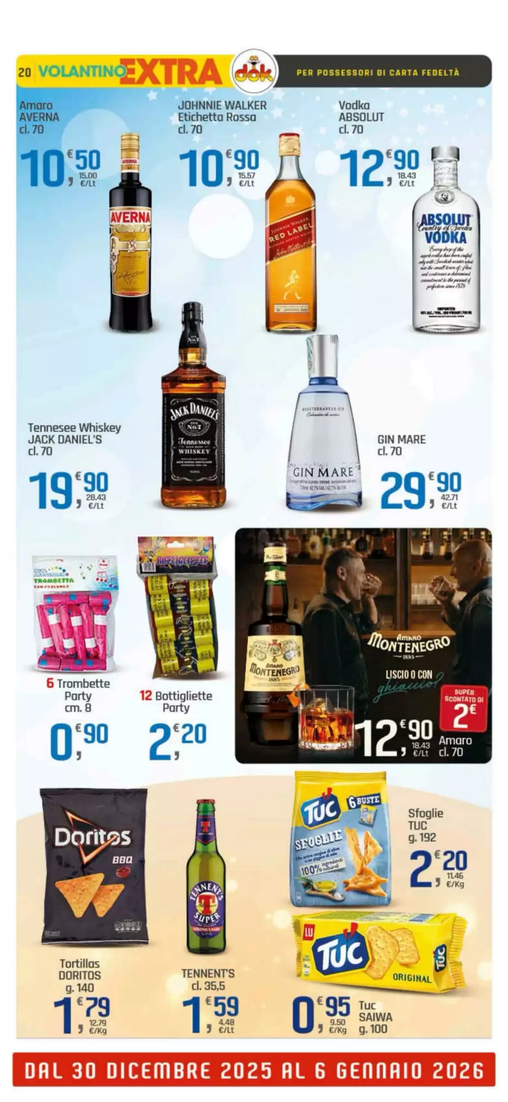 Volantino promozionale Supermercati Dok  valide dal 30/12/2025 - Pagina 20.
