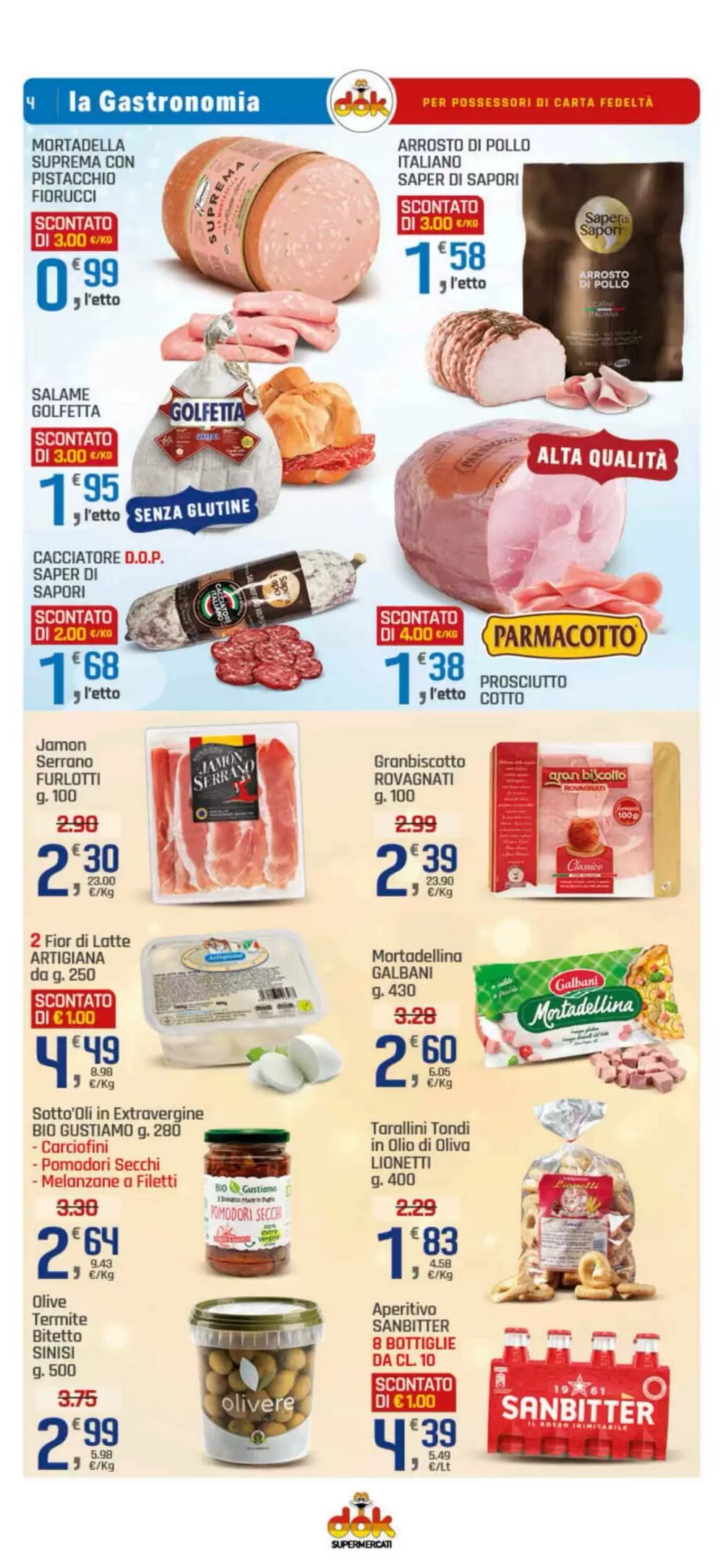 Volantino promozionale Supermercati Dok  valide dal 30/12/2025 - Pagina 4.