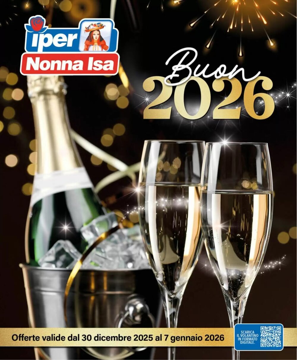 Volantino promozionale Iper Nonna Isa  valide dal 30/12/2025 - Pagina 1.