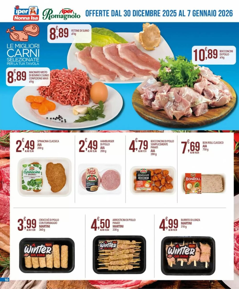 Volantino promozionale Iper Nonna Isa  valide dal 30/12/2025 - Pagina 10.