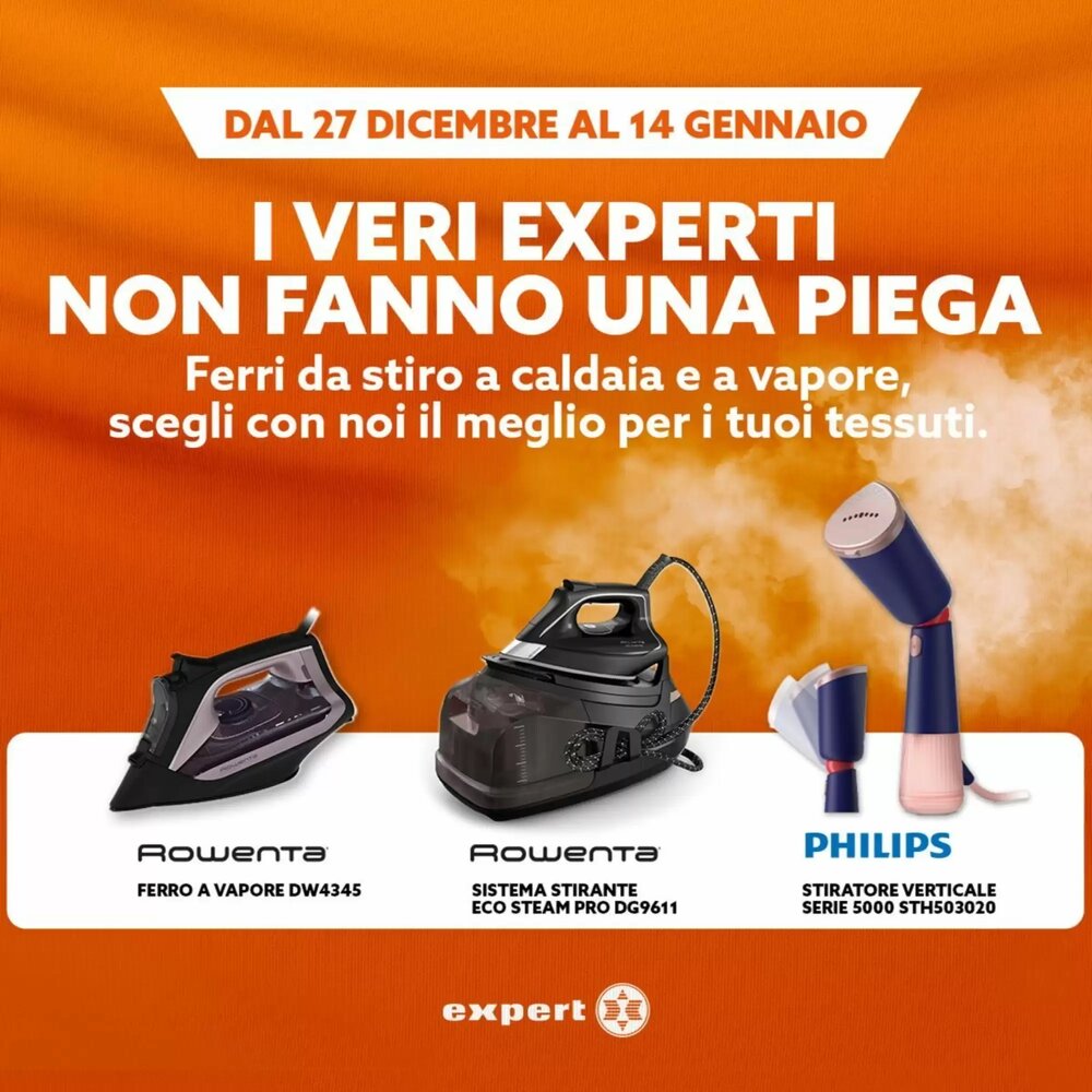 Volantino promozionale Expert  valide dal 30/12/2025 - Pagina 1.