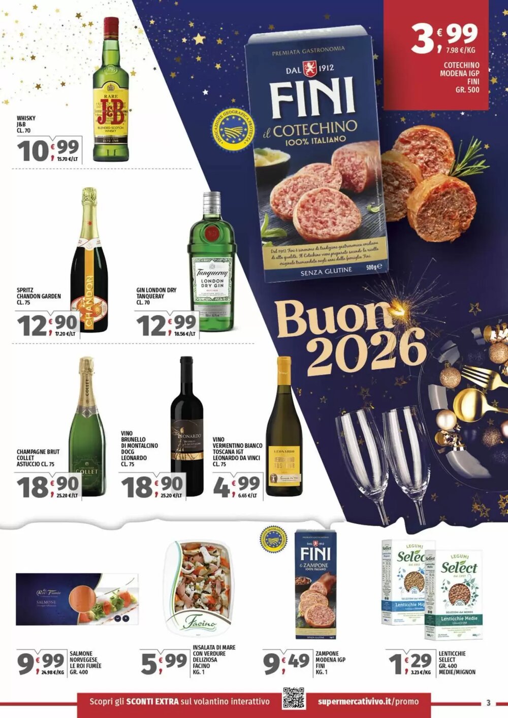 Volantino promozionale Vivo Supermercati  valide dal 30/12/2025 - Pagina 3.